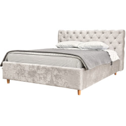Кровать Charmbed Premium Denise 160x200 Malibu 02 (Light Gray) Thumb