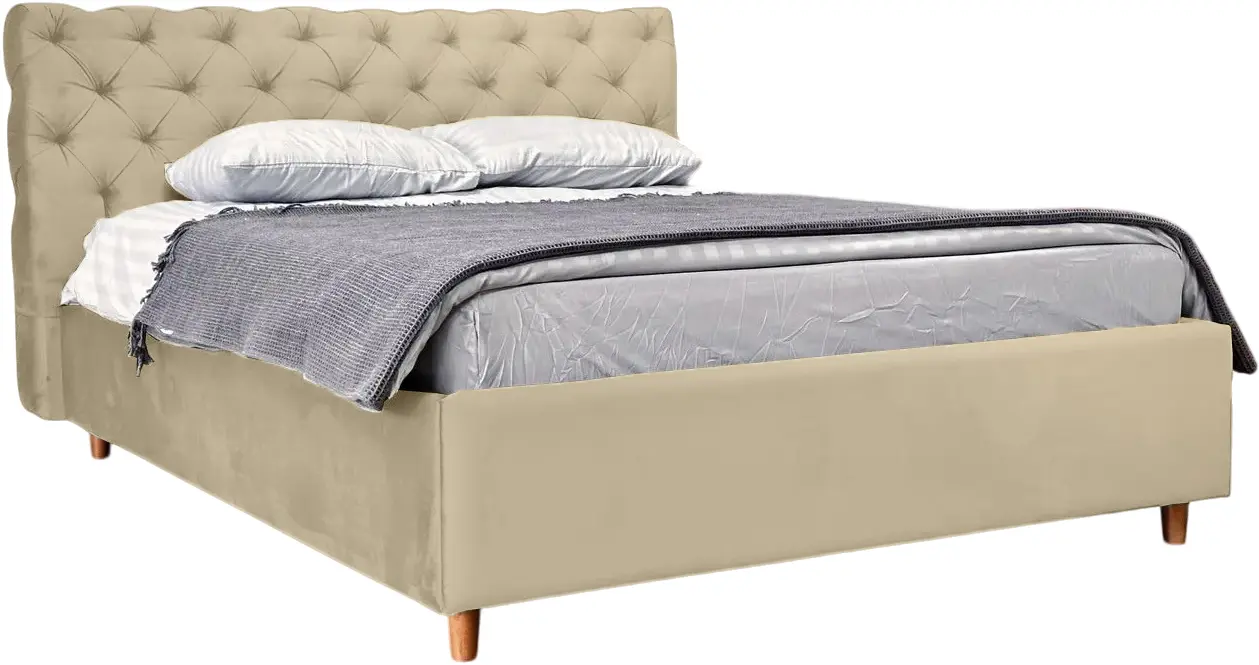 Кровать Charmbed Premium Denise 180x200 Laguna 07 (Beige)