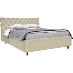 Кровать Charmbed Premium Denise 180x200 Laguna 08 (Gray Beige) Thumb