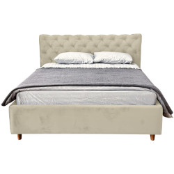 Кровать Charmbed Premium Denise 180x200 Laguna 08 (Gray Beige) Thumb