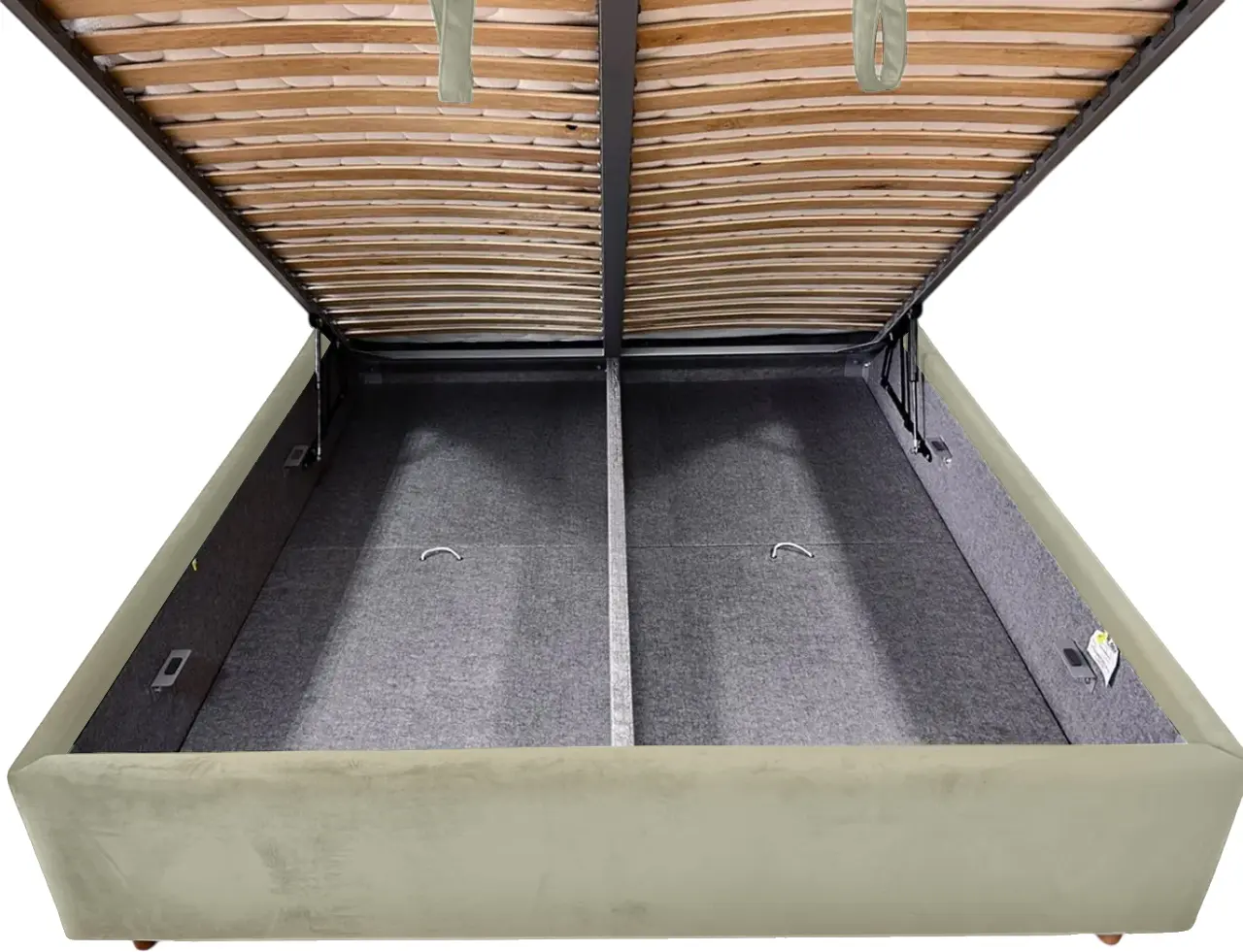 Кровать Charmbed Premium Denise 180x200 Laguna 09 (Stone Grey)