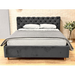 Кровать Charmbed Premium Denise 180x200 Laguna 43 (Gray) Thumb
