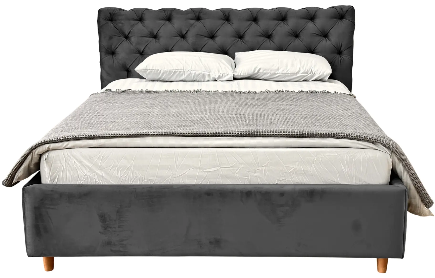 Кровать Charmbed Premium Denise 180x200 Laguna 43 (Gray) - 3