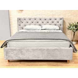 Pat Charmbed Premium Denise 180x200 Malibu 02 (Light Gray) Thumb