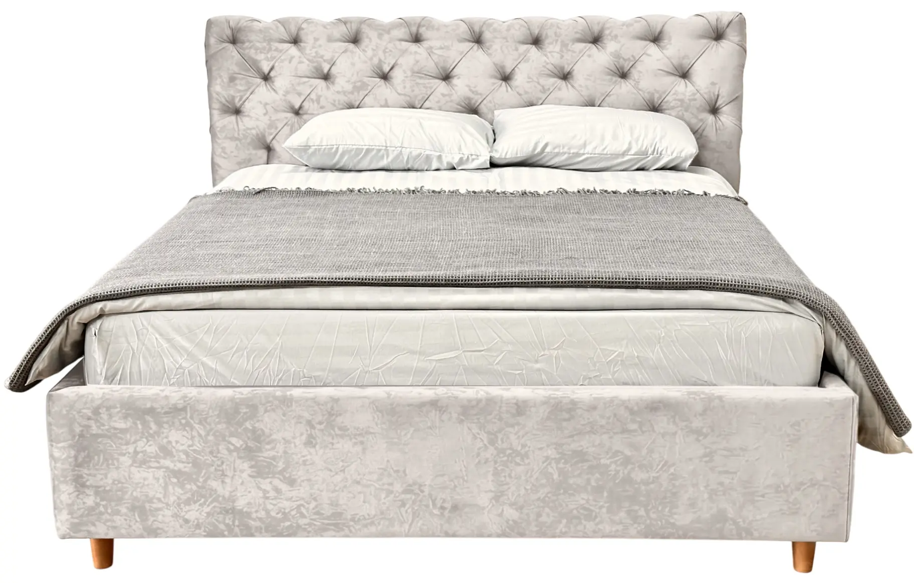 Pat Charmbed Premium Denise 180x200 Malibu 02 (Light Gray) - 3