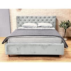 Кровать Charmbed Premium Denise Laguna 41 180x200 (Light Gray) Thumb