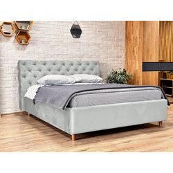 Кровать Charmbed Premium Denise Laguna 41 180x200 (Light Gray) Thumb