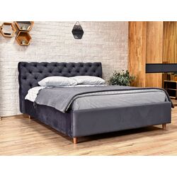 Кровать Charmbed Premium Denise Laguna 44 160x200 (Graphite) Thumb