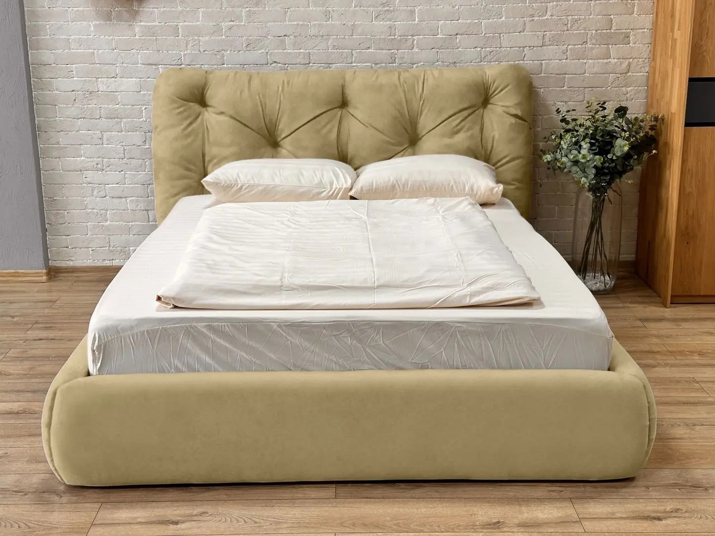 Кровать Charmbed Premium Florence Laguna 06 160x200 (Cappuccino) - 2