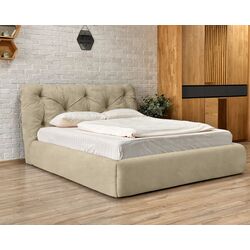 Кровать Charmbed Premium Florence Laguna 07 160x200 (Beige) Thumb