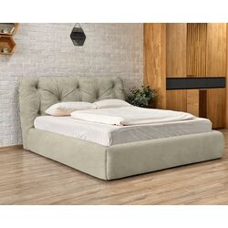 Pat Charmbed Premium Florence Laguna 08 180x200 (Gray-Beige)