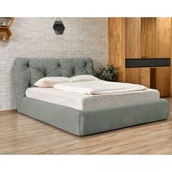 Кровать Charmbed Premium Florence Laguna 43 160x200 (Gray) Thumb