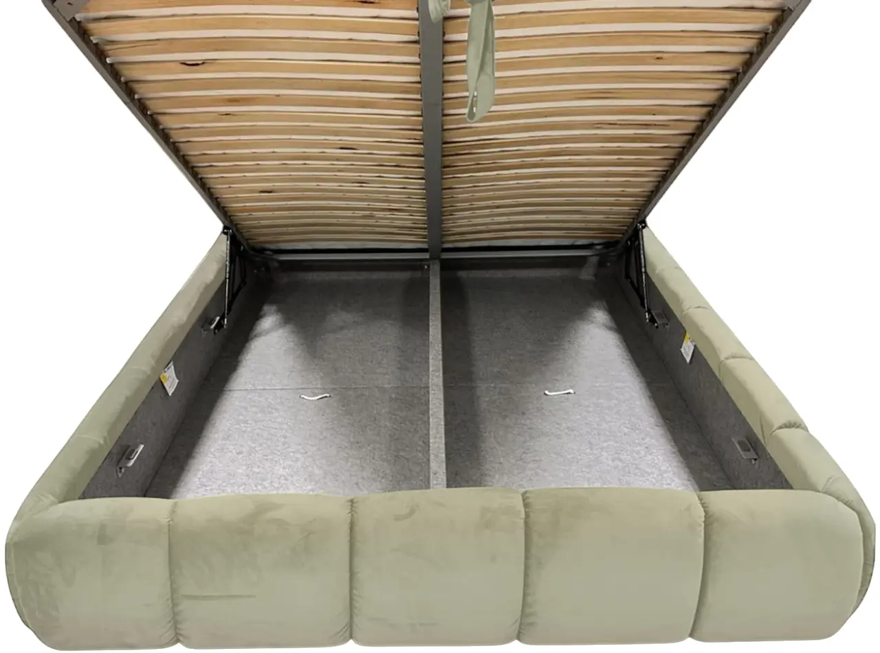 Кровать Charmbed Premium Jenny 160x200 Laguna 09 (Stone Grey) - 4