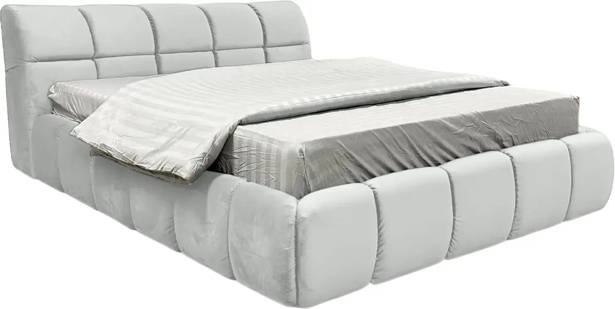 Кровать Charmbed Premium Jenny 160x200 Laguna 41 (Silver) - 2
