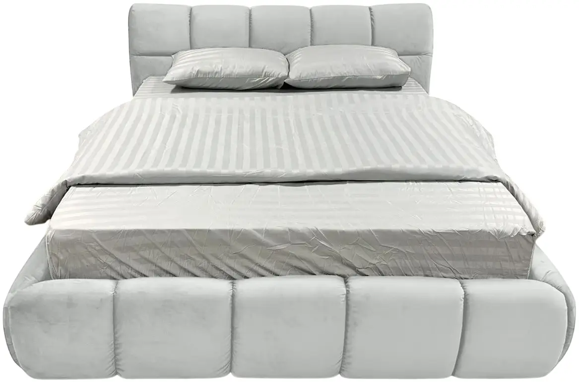 Кровать Charmbed Premium Jenny 160x200 Laguna 41 (Silver) - 3