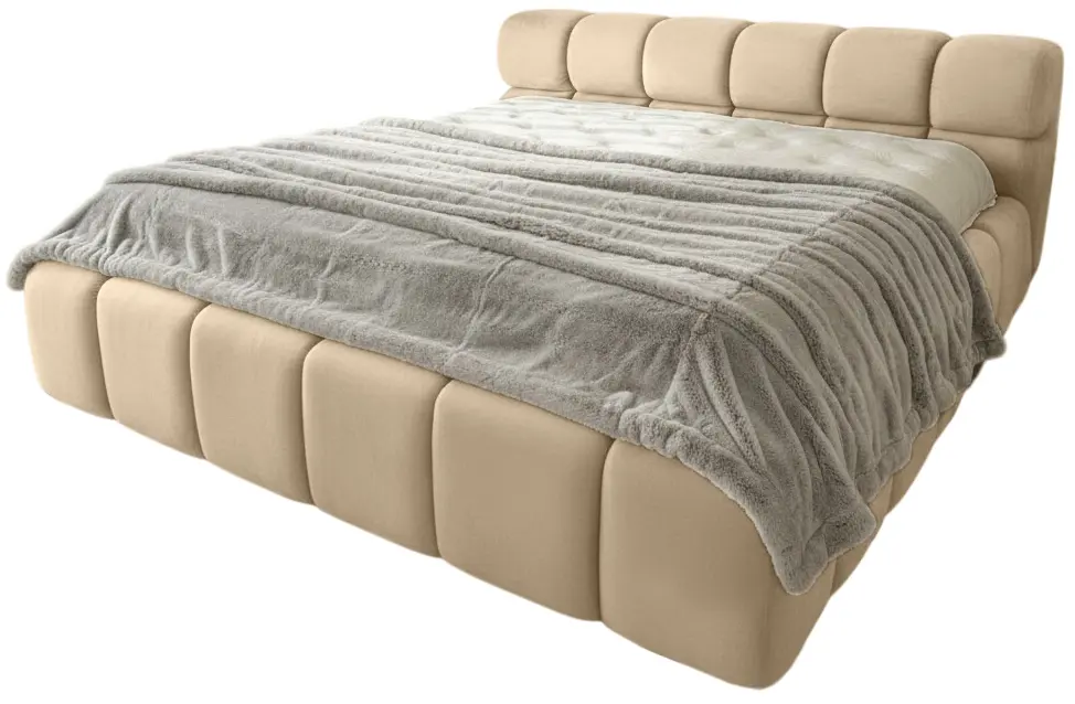 Кровать Charmbed Premium Kelly 160x200 Laguna 03 (Cream) - 2