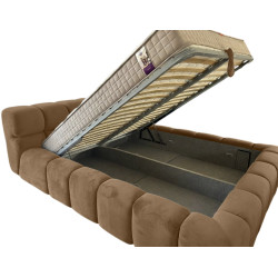 Кровать Charmbed Premium Kelly 160x200 Laguna 06 (Cappuccino) Thumb