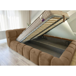 Кровать Charmbed Premium Kelly 160x200 Laguna 06 (Cappuccino) Thumb