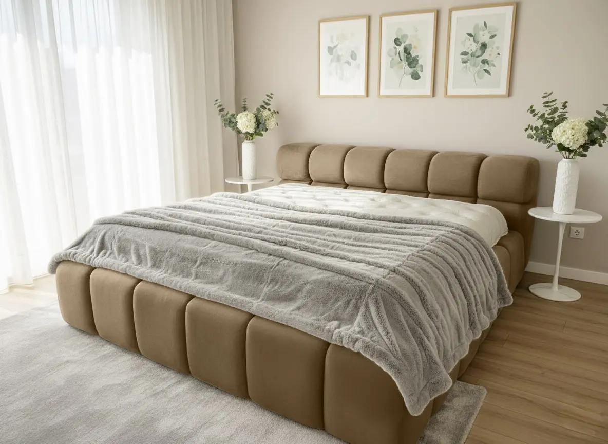 Кровать Charmbed Premium Kelly 160x200 Laguna 06 (Cappuccino)