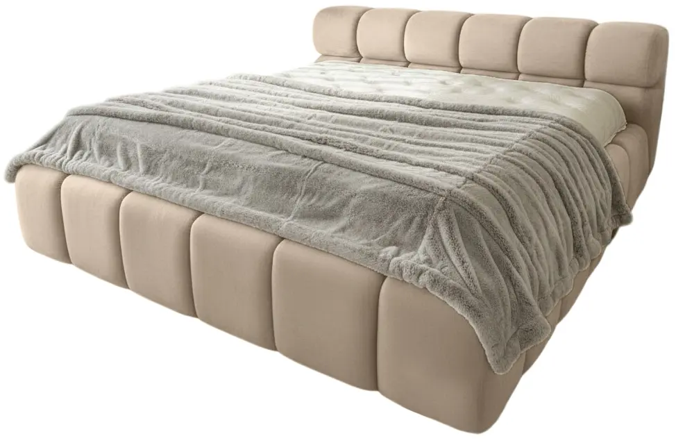 Кровать Charmbed Premium Kelly 160x200 Laguna 07 (Beige) - 2