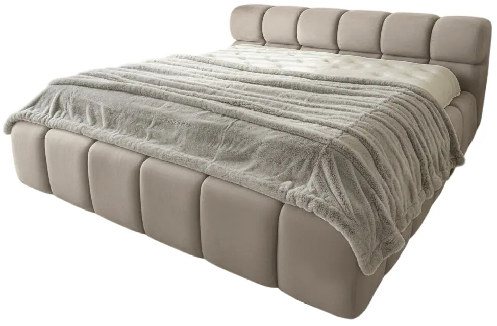 Кровать Charmbed Premium Kelly 160x200 Laguna 09 (Stone Gray) - 2