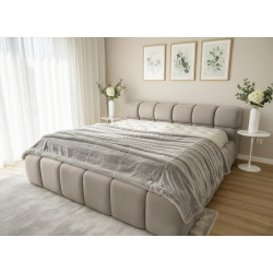 Кровать Charmbed Premium Kelly 160x200 Laguna 09 (Stone Gray)