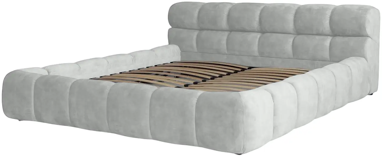 Кровать Charmbed Premium Kelly 160x200 Laguna 41 (Silver) - 3