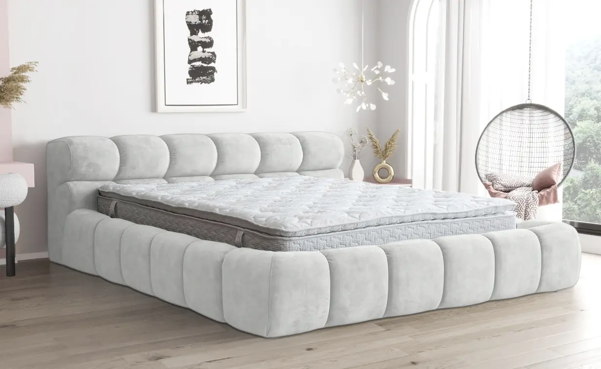 Кровать Charmbed Premium Kelly 160x200 Laguna 41 (Silver)