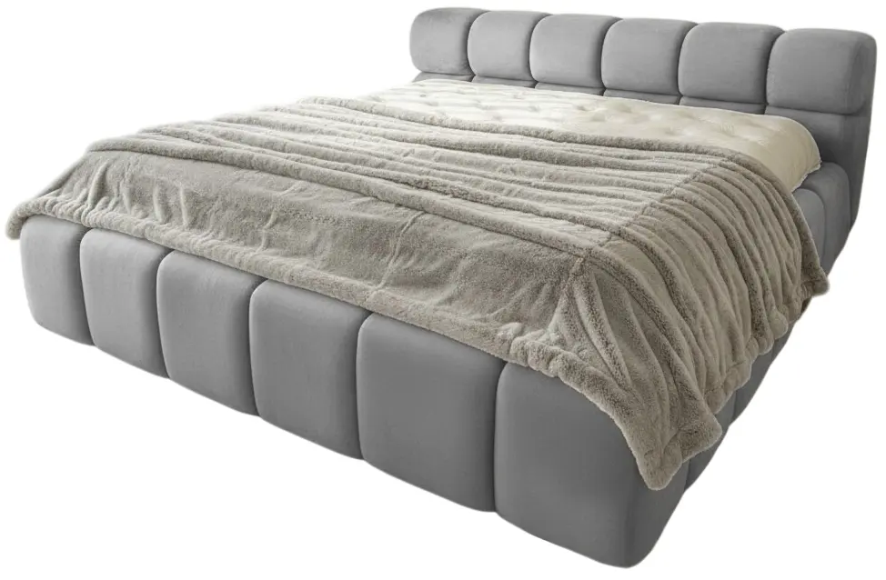 Кровать Charmbed Premium Kelly 160x200 Laguna 42 (Light Gray) - 2