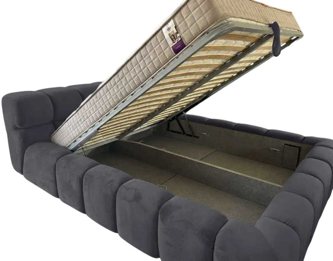 Кровать Charmbed Premium Kelly 160x200 Laguna 44 (Graphite) - 3