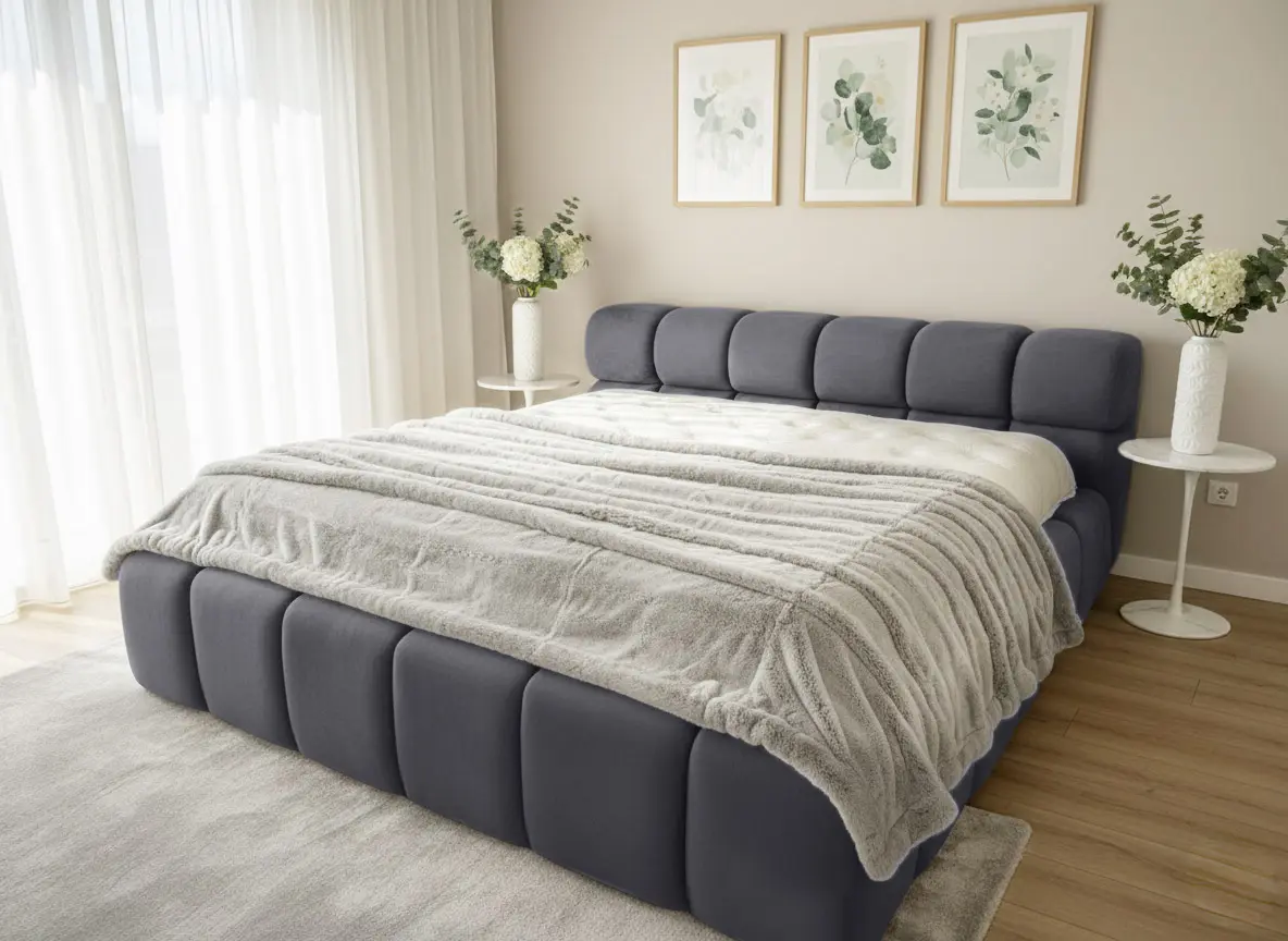 Кровать Charmbed Premium Kelly 160x200 Laguna 44 (Graphite)