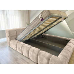 Кровать Charmbed Premium Kelly 160x200 Malibu 11 (Beige) Thumb
