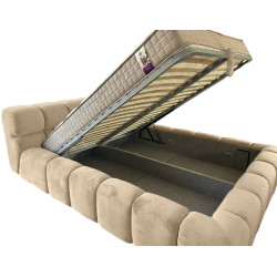 Кровать Charmbed Premium Kelly 180x200 Laguna 03 (Cream) Thumb