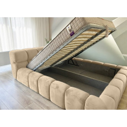 Кровать Charmbed Premium Kelly 180x200 Laguna 03 (Cream) Thumb