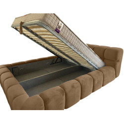 Кровать Charmbed Premium Kelly 180x200 Laguna 06 (Cappuccino) Thumb