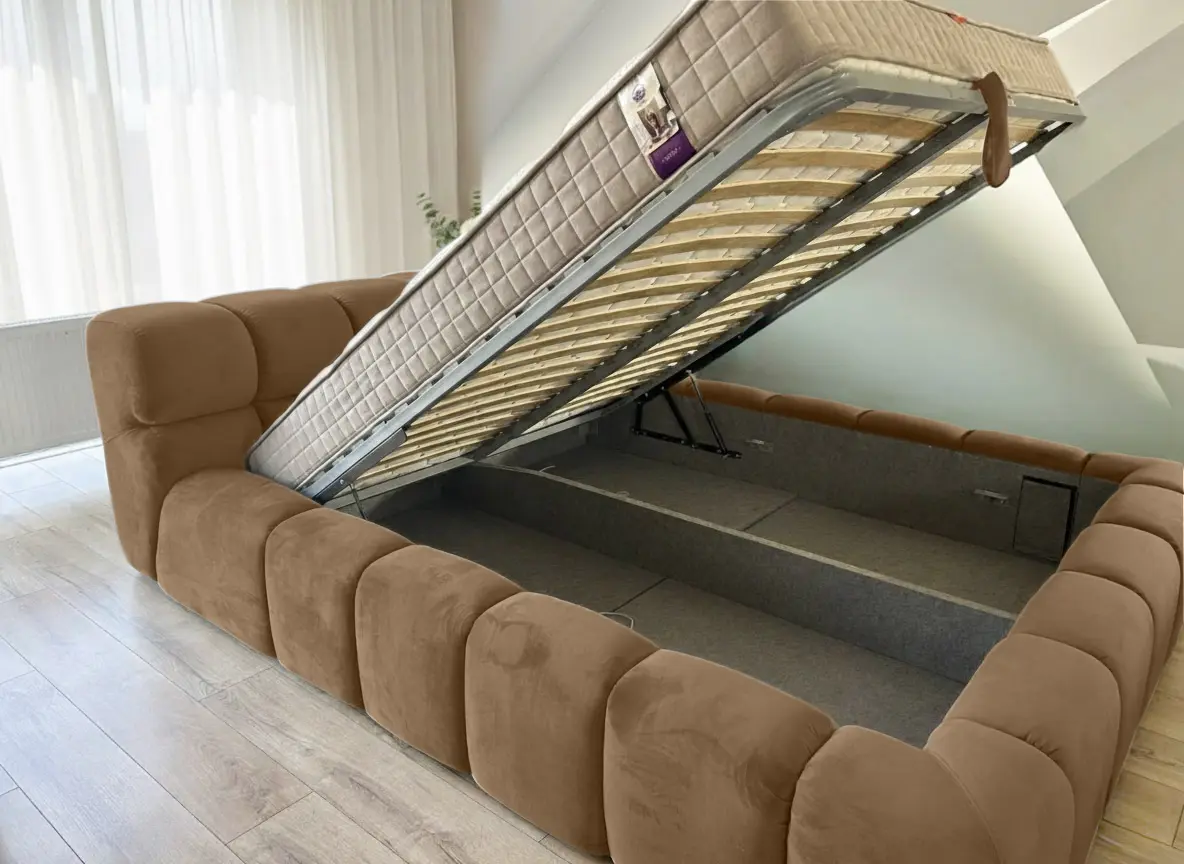 Кровать Charmbed Premium Kelly 180x200 Laguna 06 (Cappuccino) - 4