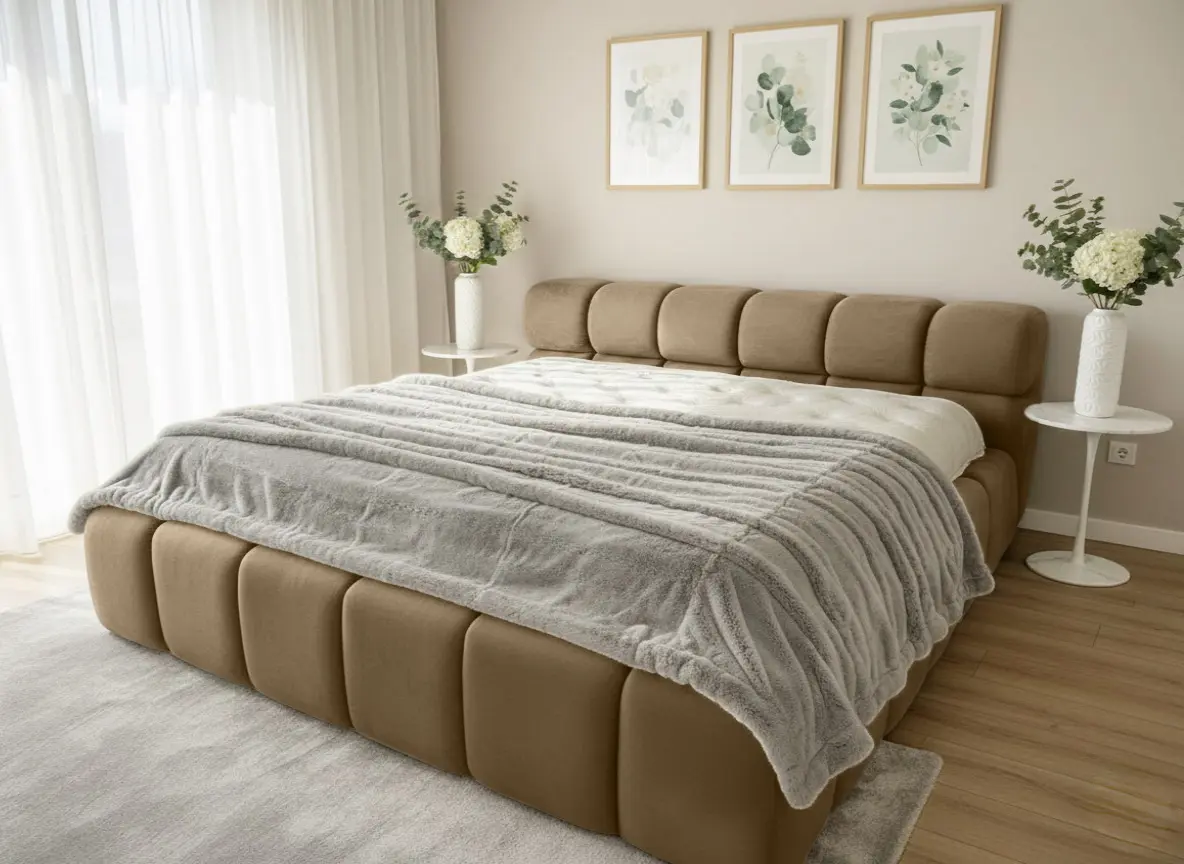 Кровать Charmbed Premium Kelly 180x200 Laguna 06 (Cappuccino)