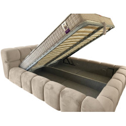 Кровать Charmbed Premium Kelly 180x200 Laguna 07 (Beige) Thumb