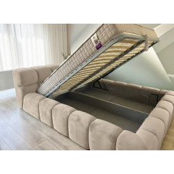 Кровать Charmbed Premium Kelly 180x200 Laguna 07 (Beige) Thumb
