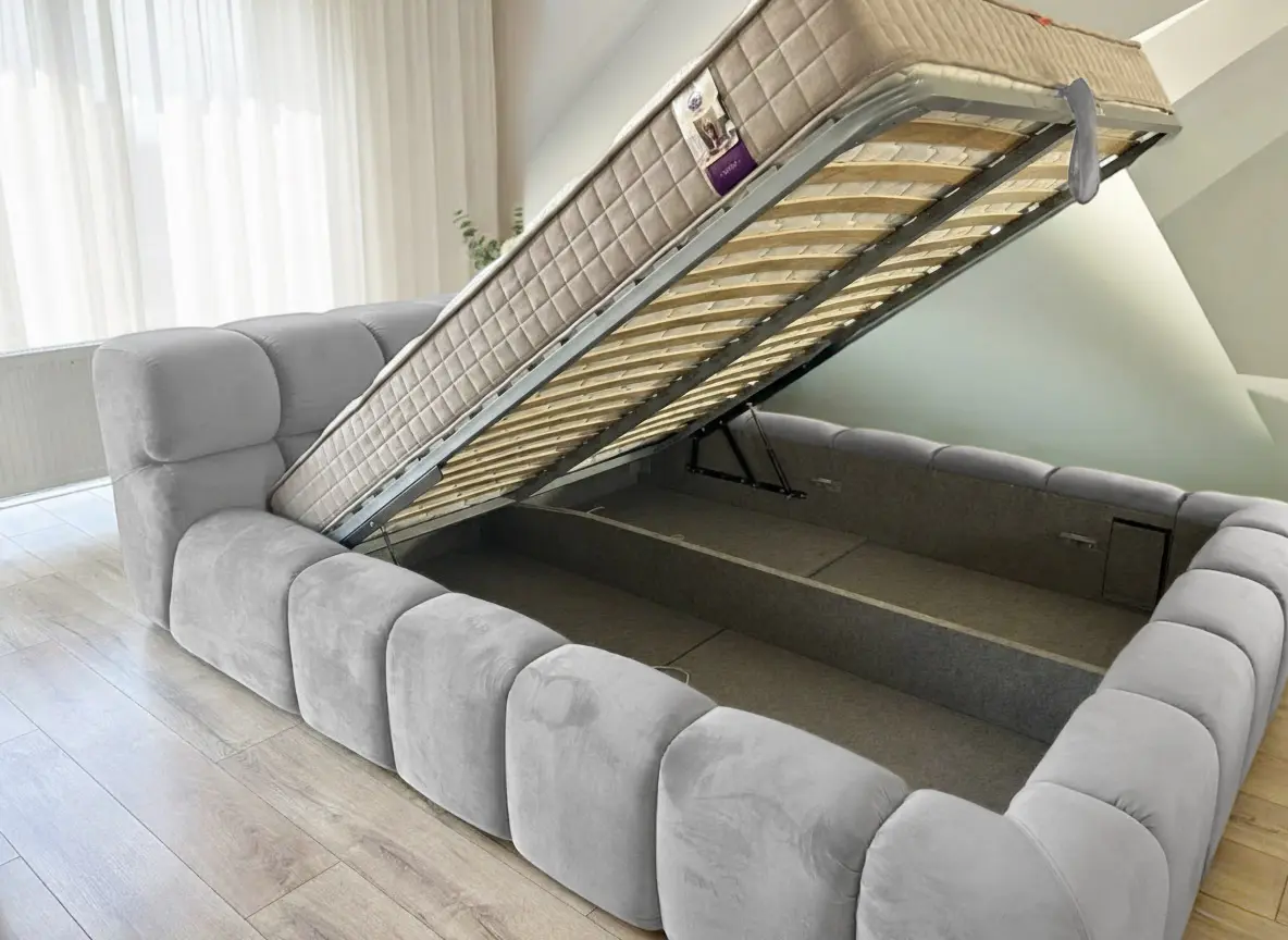 Кровать Charmbed Premium Kelly 180x200 Laguna 41 (Silver) - 3