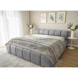 Кровать Charmbed Premium Kelly 180x200 Laguna 42 (Light Gray)