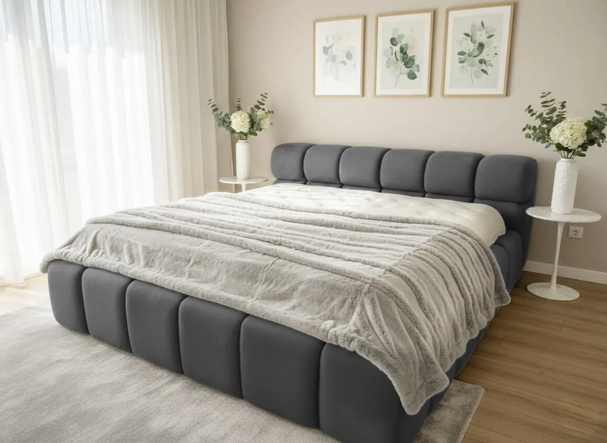 Кровать Charmbed Premium Kelly 180x200 Laguna 43 (Gray)