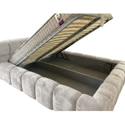 Кровать Charmbed Premium Kelly 180x200 Malibu 02 (Light Gray) Thumb