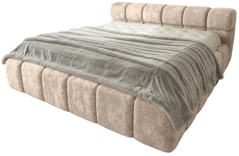 Кровать Charmbed Premium Kelly 180x200 Malibu 11 (Beige) - 2