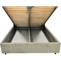 Pat Charmbed Premium Lesley 160x200 Laguna 09 (Stone Grey) Thumb