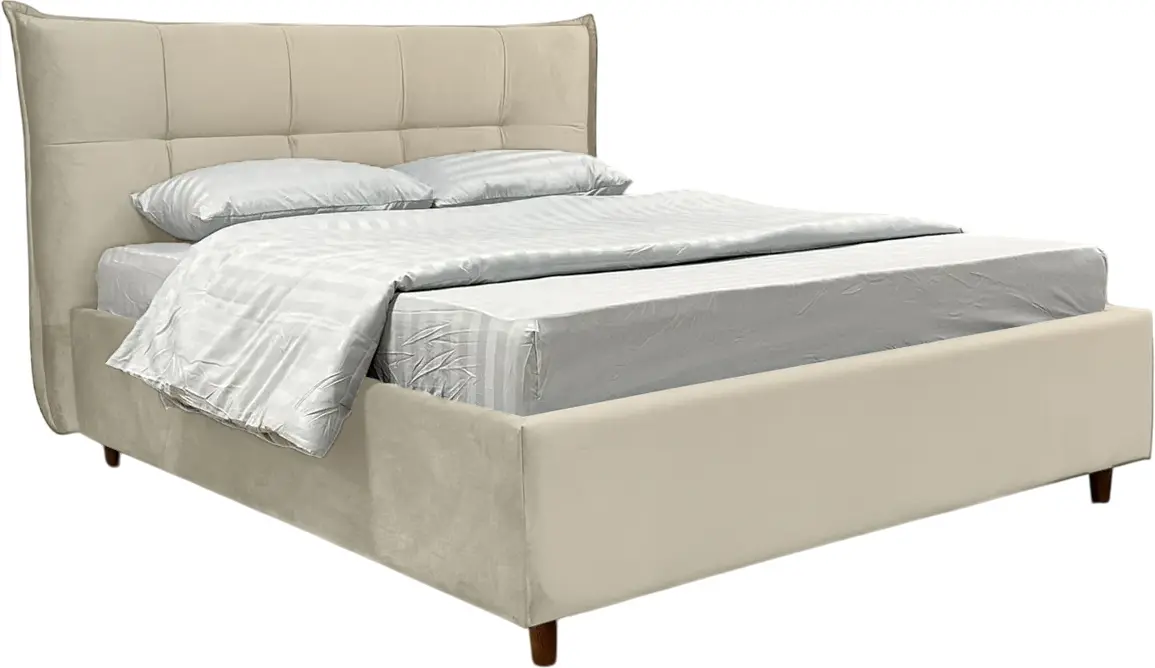 Pat Charmbed Premium Lesley 180x200 Laguna 08 (Gray Beige) - 2