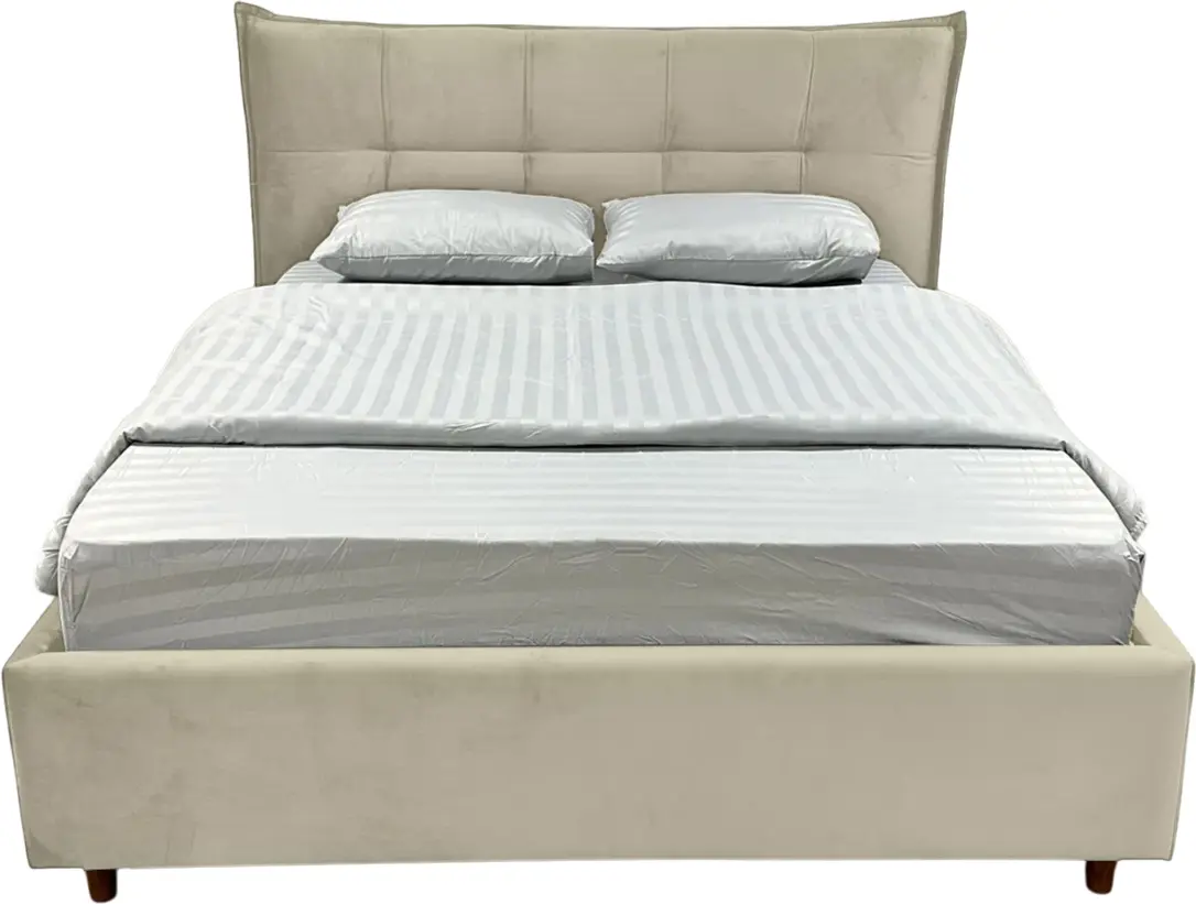 Pat Charmbed Premium Lesley 180x200 Laguna 08 (Gray Beige) - 3