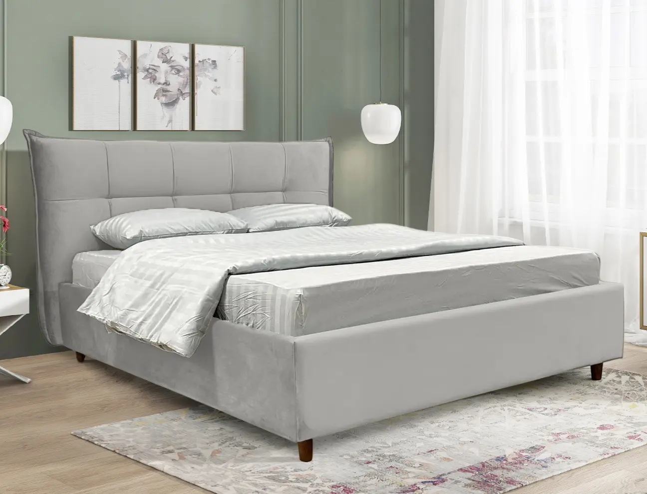 Pat Charmbed Premium Lesley 180x200 Laguna 41 (Silver)