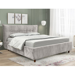 Pat Charmbed Premium Lesley 180x200 Malibu 02 (Light Gray)