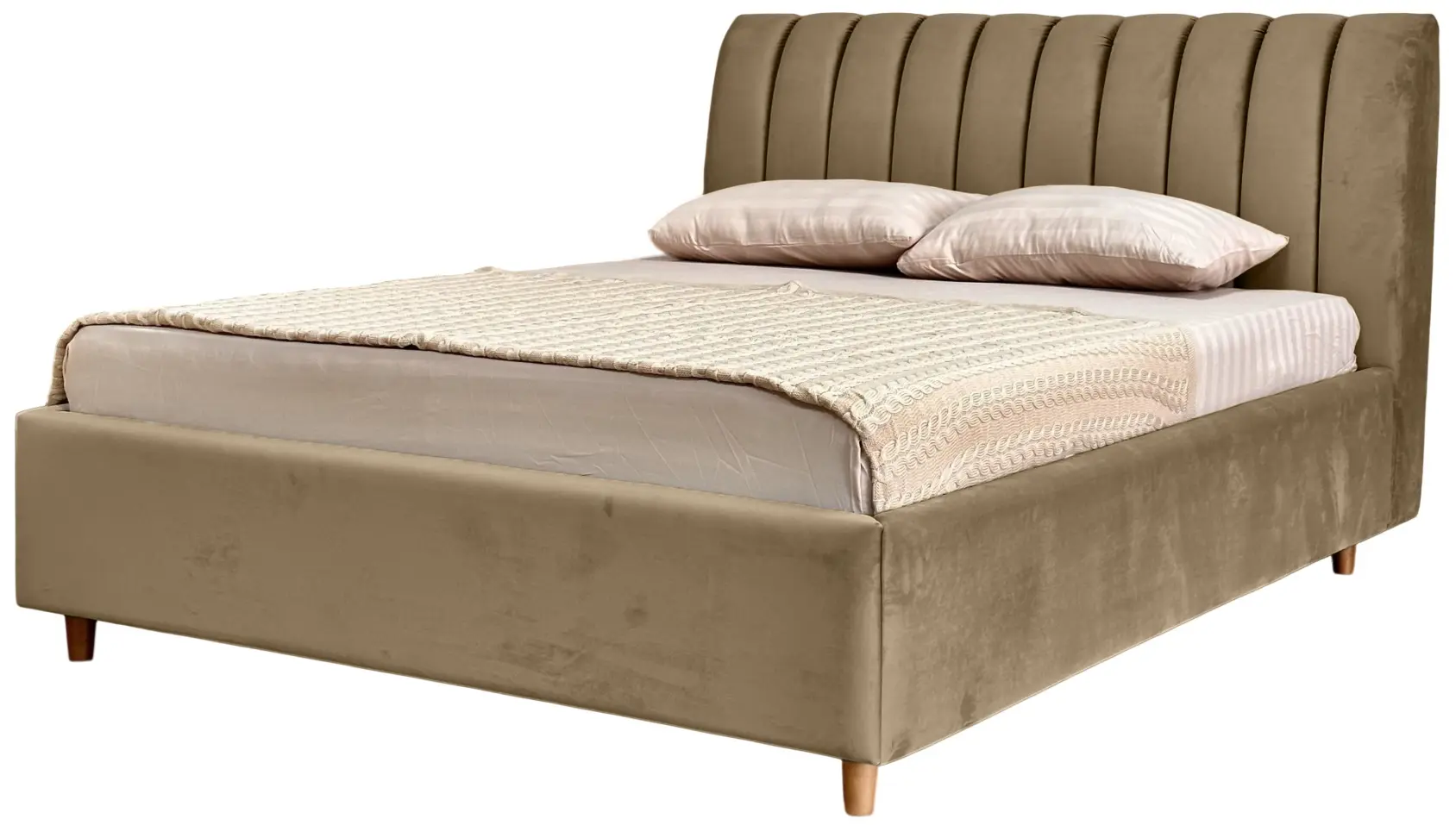 Кровать Charmbed Premium Margo 160x200 Laguna 06 (Cappuccino) - 4